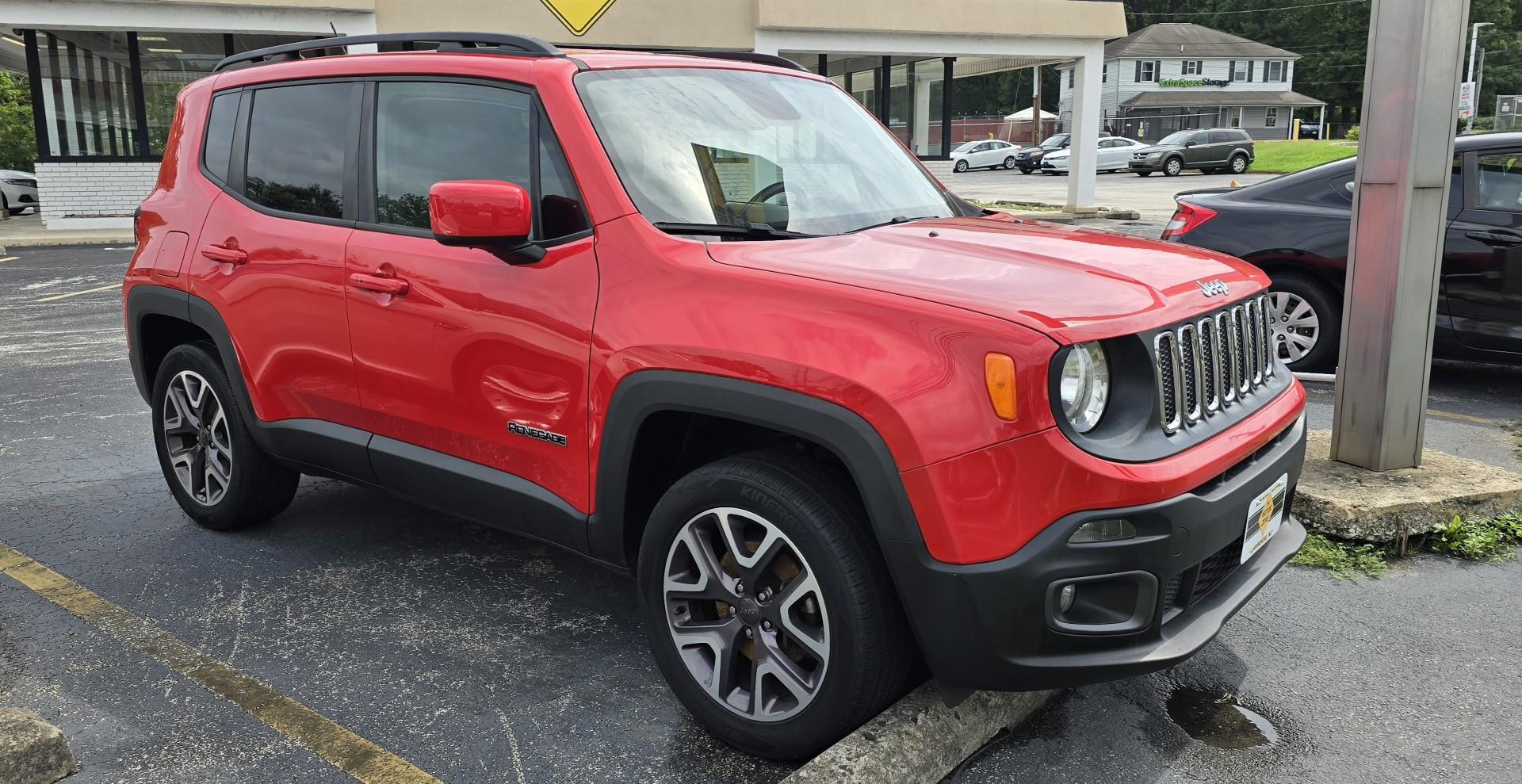 2016 Red Jeep Renegade Limited (ZACCJBBT9GP) with an 4-Cyl, MultiAir, 2.4L engine, Automatic, 9-Spd transmission, located at 341 N White Horse Pike, Lawnside, NJ, 08045, (856) 262-9500, 39.855621, -75.027451 - Photo#1