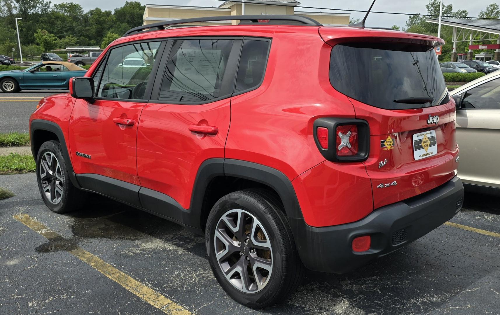 2016 Red Jeep Renegade Limited (ZACCJBBT9GP) with an 4-Cyl, MultiAir, 2.4L engine, Automatic, 9-Spd transmission, located at 341 N White Horse Pike, Lawnside, NJ, 08045, (856) 262-9500, 39.855621, -75.027451 - Photo#3