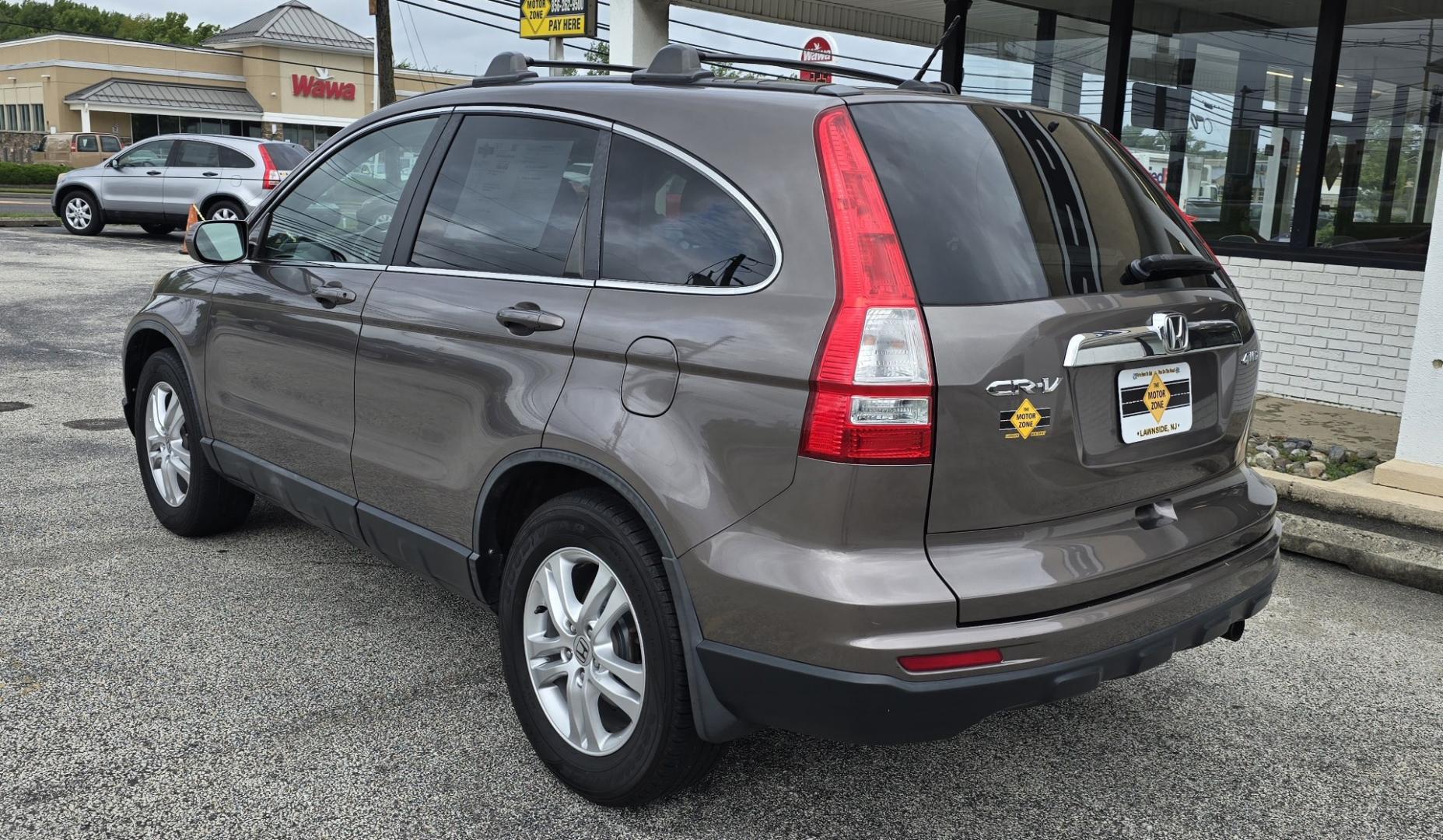 2011 /Black Leather Honda CR-V EX-L 4WD 5-Speed AT (5J6RE4H75BL) with an 2.4L L4 DOHC 16V engine, 5-Speed Automatic transmission, located at 341 N White Horse Pike, Lawnside, NJ, 08045, (856) 262-9500, 39.855621, -75.027451 - Photo#2