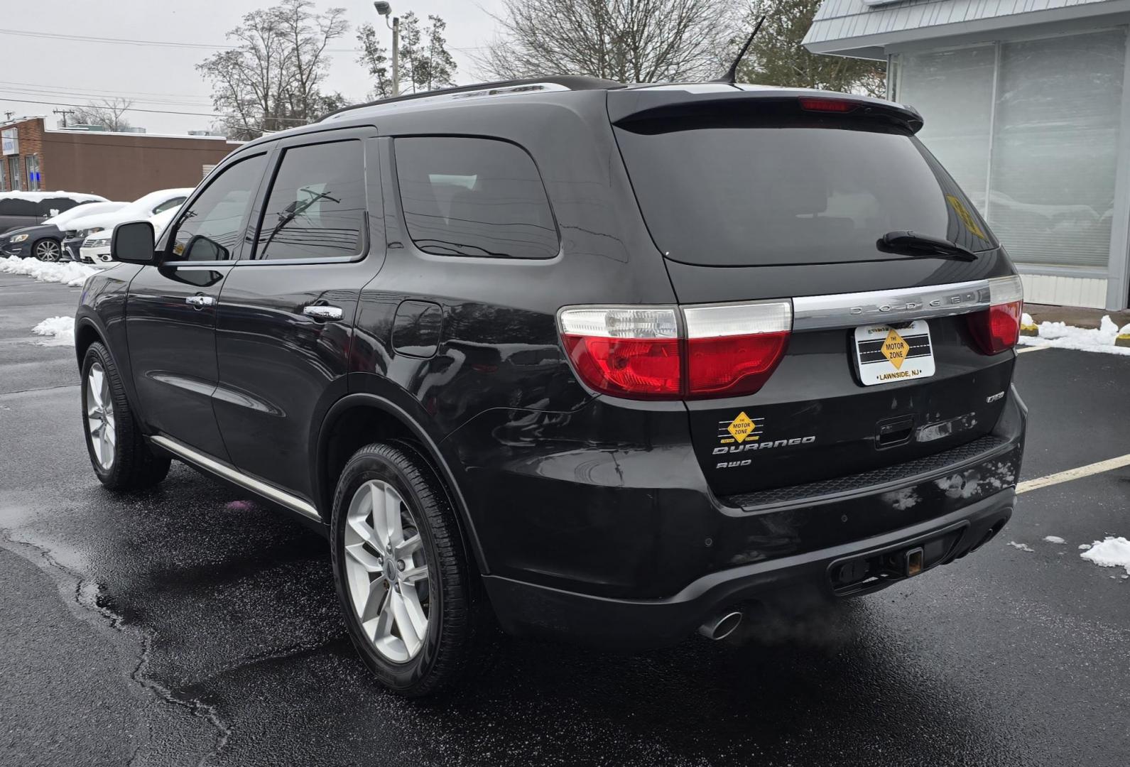 2013 Black Dodge Durango Crew (1C4SDJDT9DC) with an V8, HEMI, 5.7 Liter engine, Auto, 5-Spd w/OD transmission, located at 341 N White Horse Pike, Lawnside, NJ, 08045, (856) 262-9500, 39.855621, -75.027451 - Photo#2